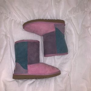 Multicolor Uggs